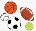 Free Sports Balls Clip Art - Sports Balls Clipart Transparent Background  PNG Image | Transparent PNG Free Download on SeekPNG